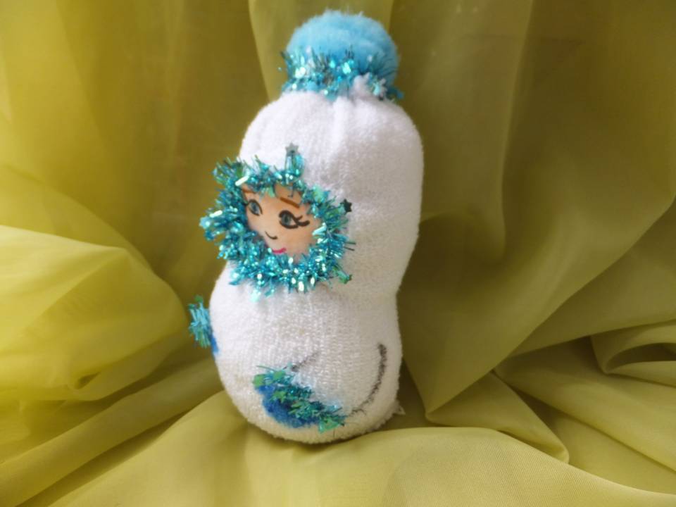 Eskimo aus der Socke