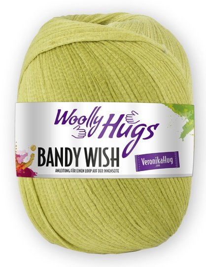 Schal Wellenspiel mit BANDY WISH von Woolly Hugs stricken