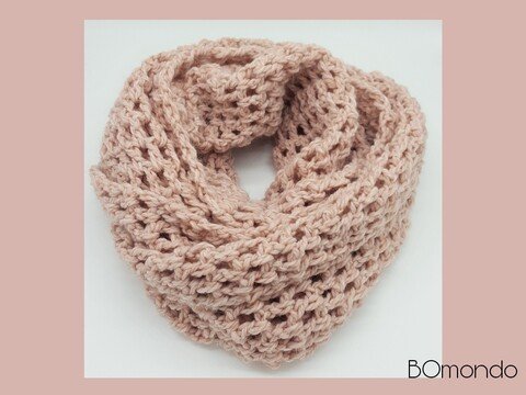Schal - Loop Belinda - schnell und einfach häkeln