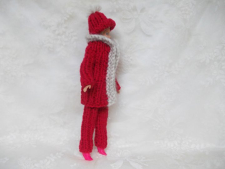 Strickgarnituren für Puppen, Grobstrick, auch für Anfänger