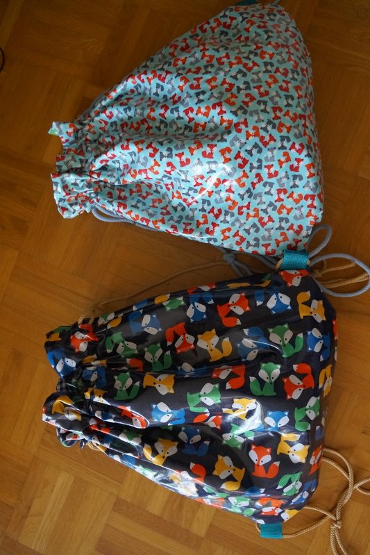 E-Book Schnitt in zwei Größen für Rucksack Leo mit Tunnelzug in zwei Größen