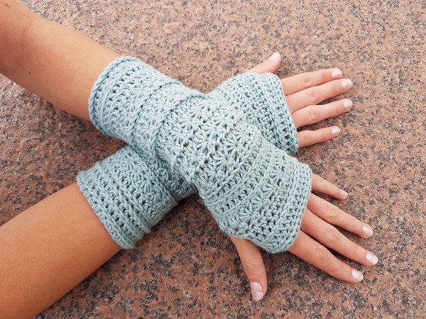 Häkelanleitung Armstulpe "Annabell" - Bild 2