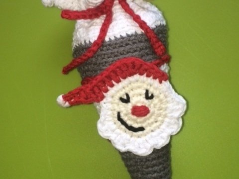 Adventskalender - Sparset Geschenktüte + 12 Weihnachtsapplikationen