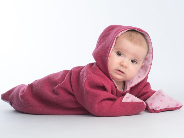Baby Hooded Overall SOLE – PDF Pattern 1m/3m-12m/18m