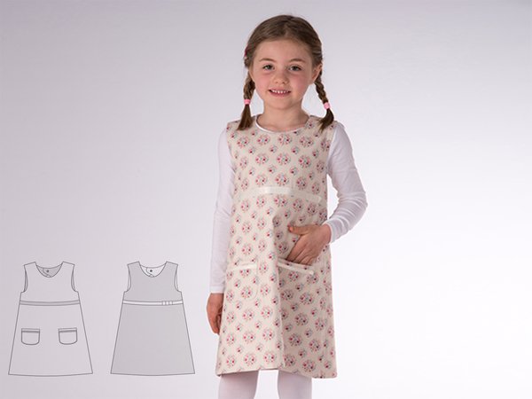 Baby Pinafore Dress Pattern,baby Dress Sewing Patterns Pdf, Girls Pinafore  Dress, Dungaree Dress Pattern 