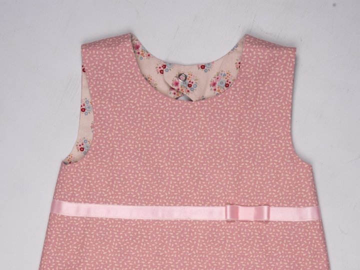 Girls Reversible Dress ELENA – PDF Pattern 2y/3y-12y/13y