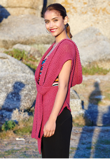 Strickanleitung Top / Schal Ruth Bell
