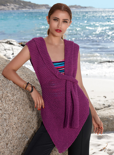 Strickanleitung Top / Schal Ruth Bell