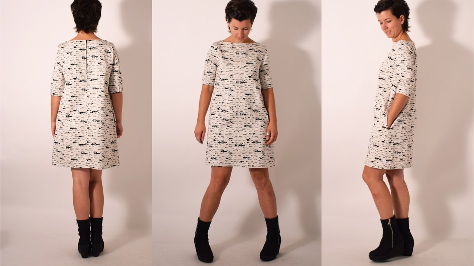 eBOOK # 101 ZIPPER.kleid Einzelgrößen 32-58