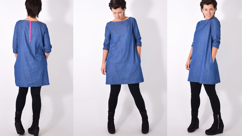 eBOOK # 101 ZIPPER.kleid Einzelgrößen 32-58