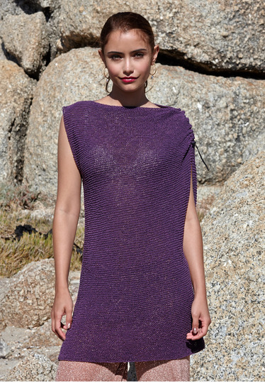 Strickanleitung Longtop Marine