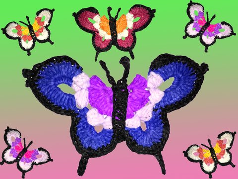 Großer Schmetterling,