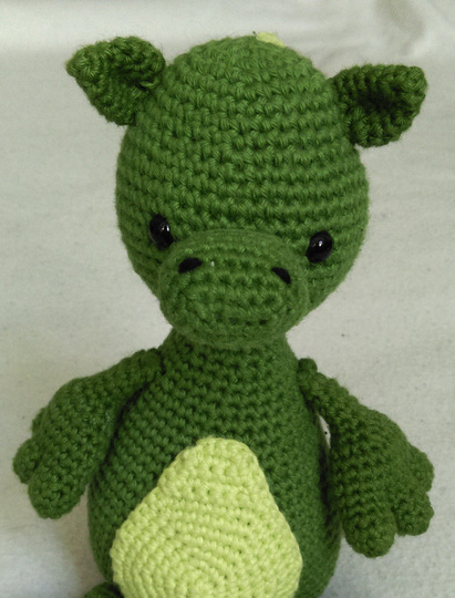 Häkelanleitung Drache Egon PDF