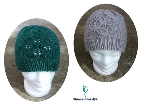 Satyr I + II - Mütze gestrickt