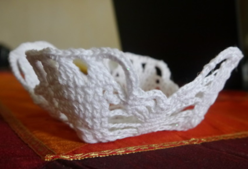 Anleitung für gehäkeltes Dekoschälchen