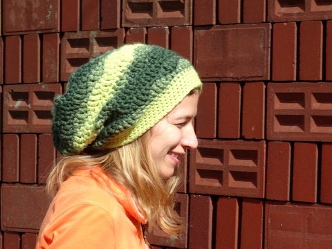 Beanie Mütze Waldrauschen häkeln Anleitung  alle Größen