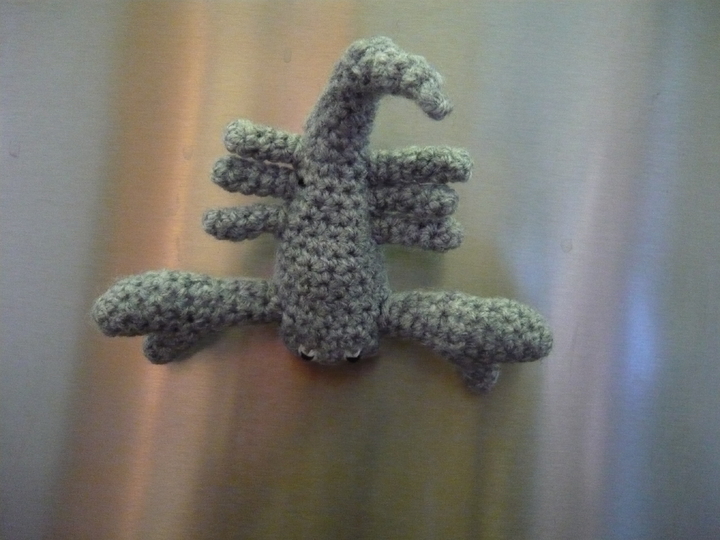 Häkelanleitung Skorpion Magnet