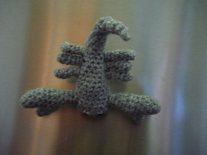 Häkelanleitung Skorpion Magnet