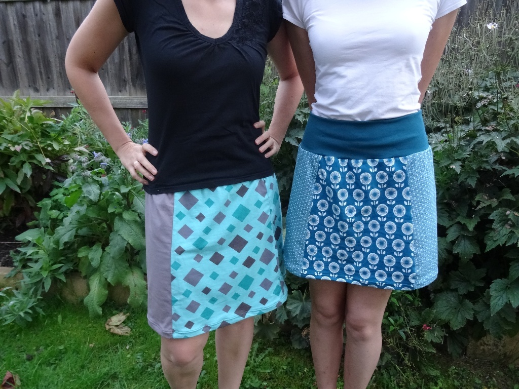 Rock "Kirstin" nähen Gr 32 - 58 in 3 Längen Schnittmuster + Anleitung