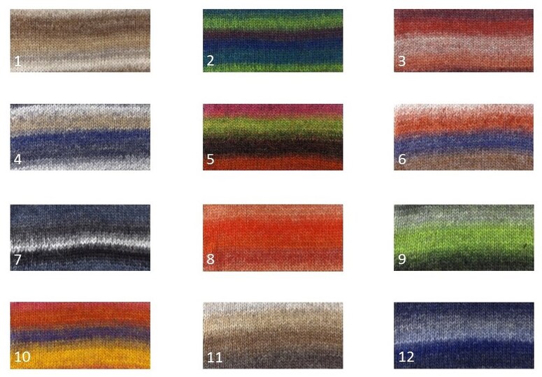 Strickanleitung Loop "Madesimo"