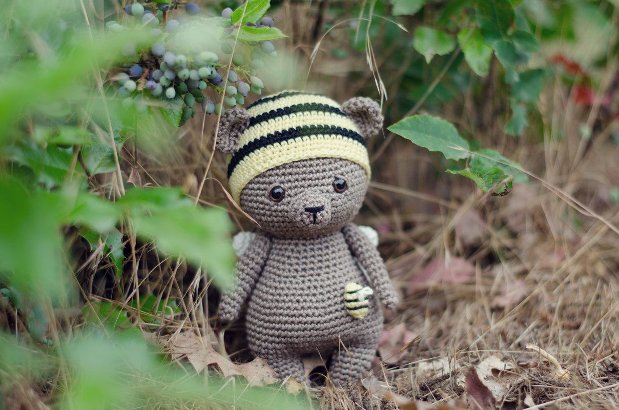 Bruno der Bienenbär - Häkelanleitung - Bild 2