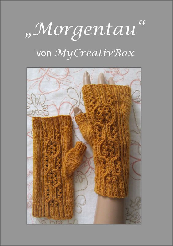 Handstulpen/Pulswärmer "Morgentau" für Erwachsene