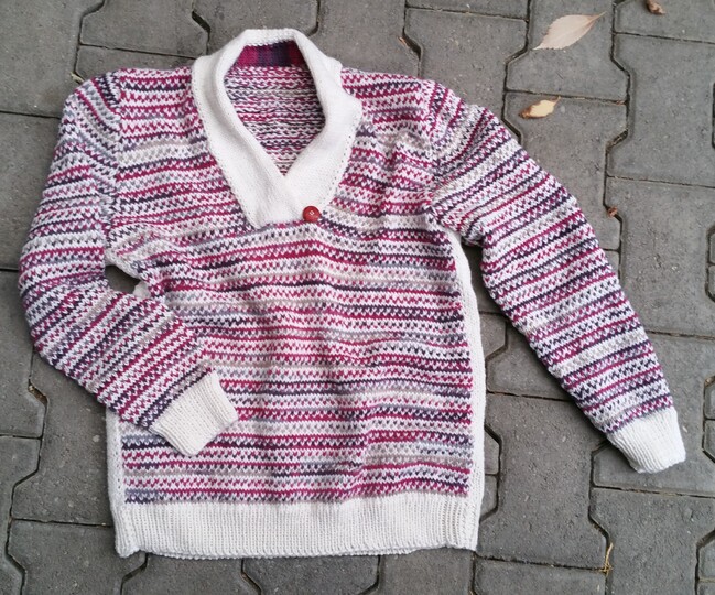 Pullover aus Merino-Mix "Milena" Gr.38 (40)