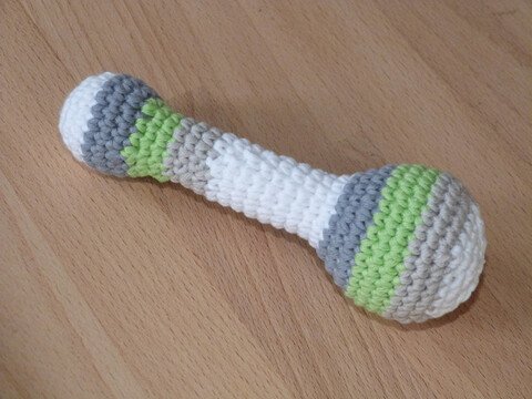 Häkelanleitung Baby-Rassel "Klassik"
