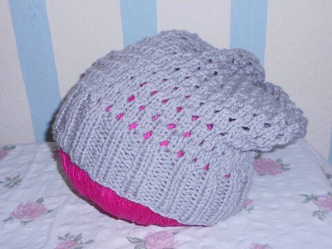 Beanie - 1 Muster 2 Mützen