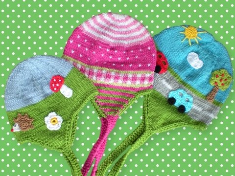 Mütze mit Ohrenklappen Strickanleitung