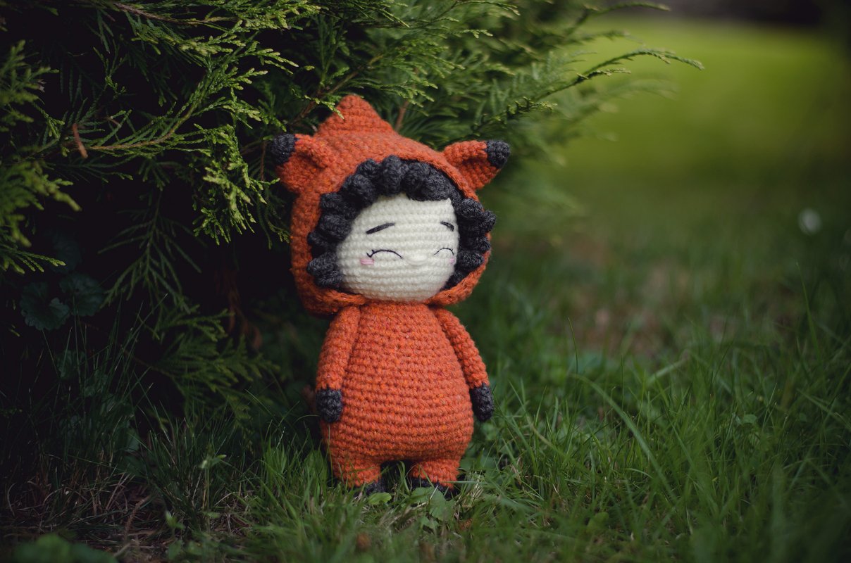 Igrid das Fuchsmädchen - Häkelanleitung - Bild 2