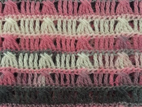 Häkelanleitung Muster gekreuzte DSt