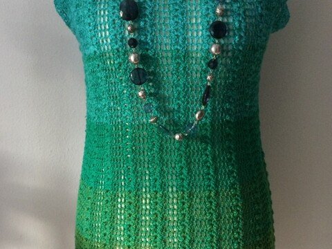 Glamour - das neue Häkelshirt