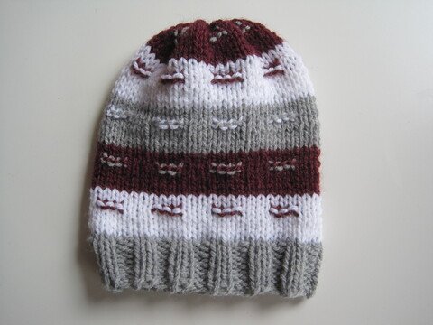Strickanleitung Babymütze 0-6 Monate