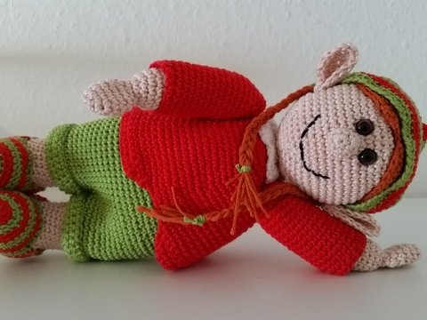 Häkelanleitung - Elena Elf