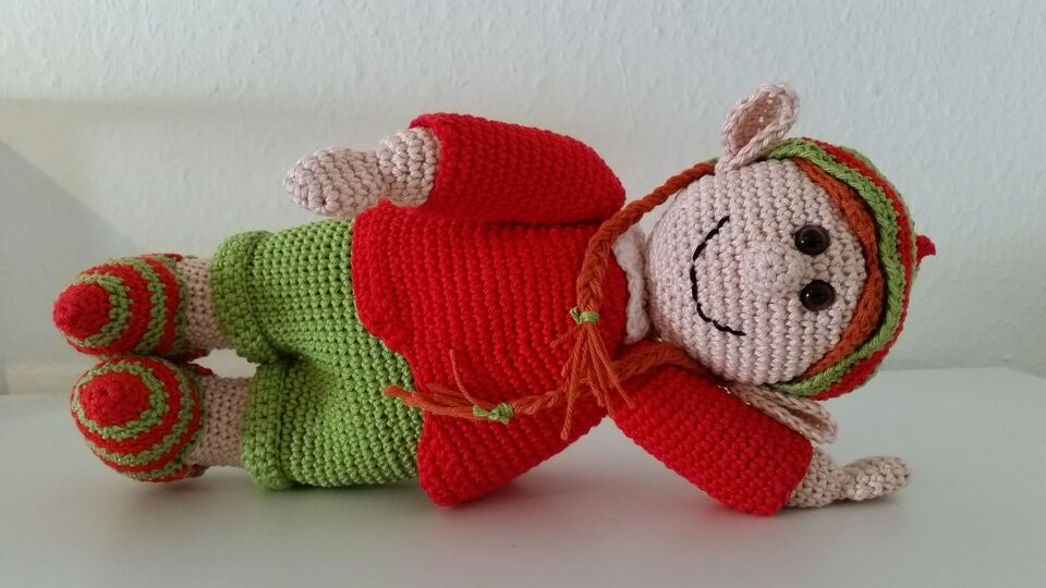 Häkelanleitung - Elena Elf