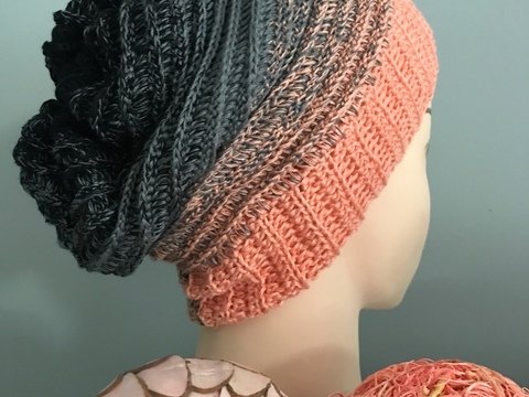 Häkelanleitung Beanie "Black Beauty"