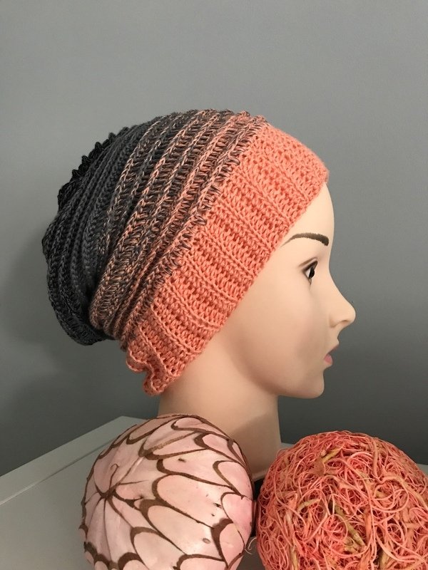 Häkelanleitung Beanie "Black Beauty"