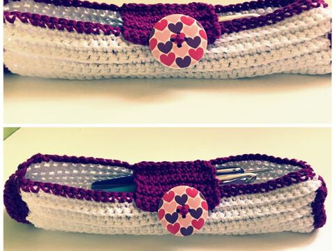 Häkelanleitung Nadelmäppi Vicky