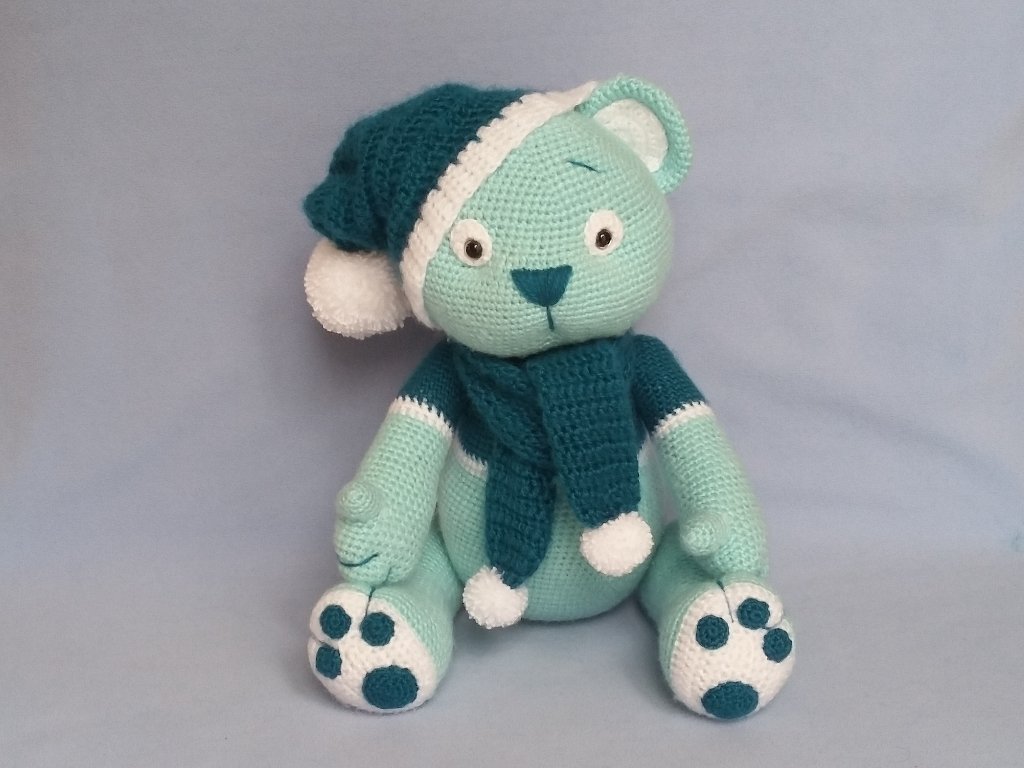 Häkelanleitung XXL-Teddybär Timmy