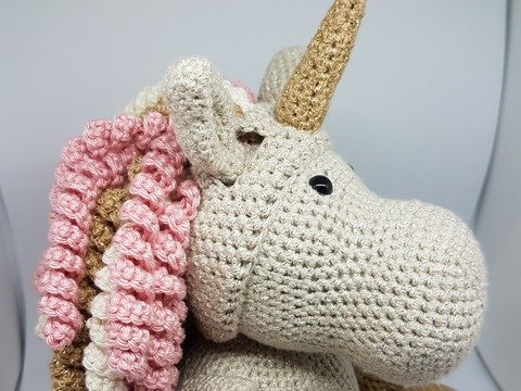 Einhorn Stirnband für Riesen-Pony Emily