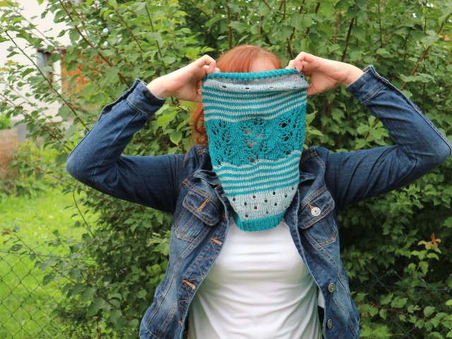 Strickanleitung Schlauchschal "Esida"