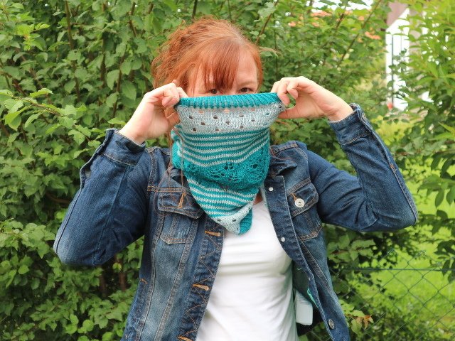 Strickanleitung Schlauchschal "Esida" - Bild 4