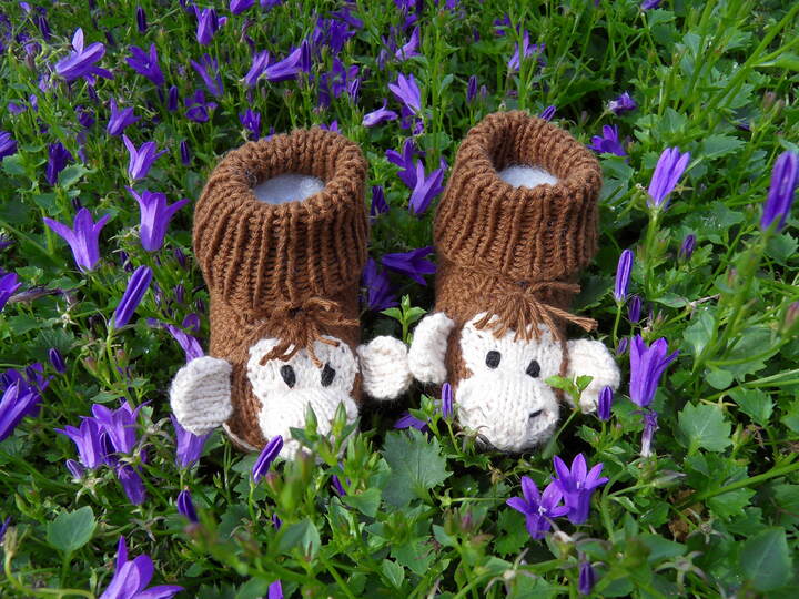 Affen Babyschühchen