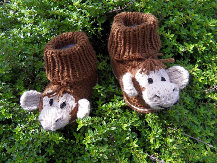 Affen Babyschühchen