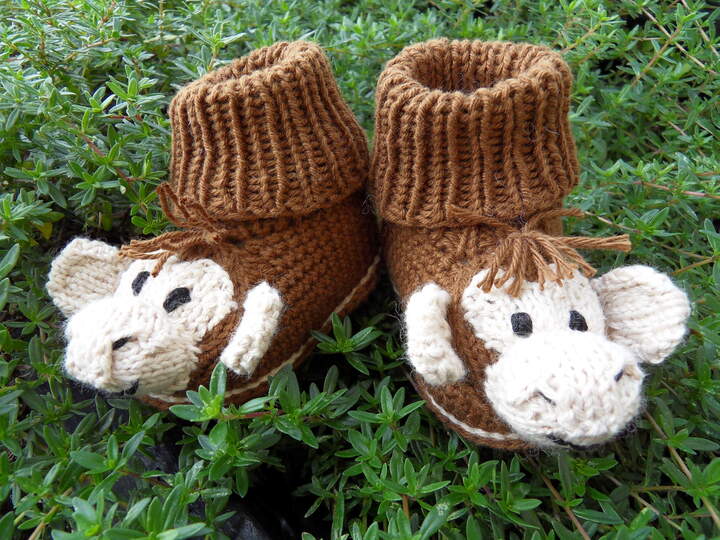 Affen Babyschühchen