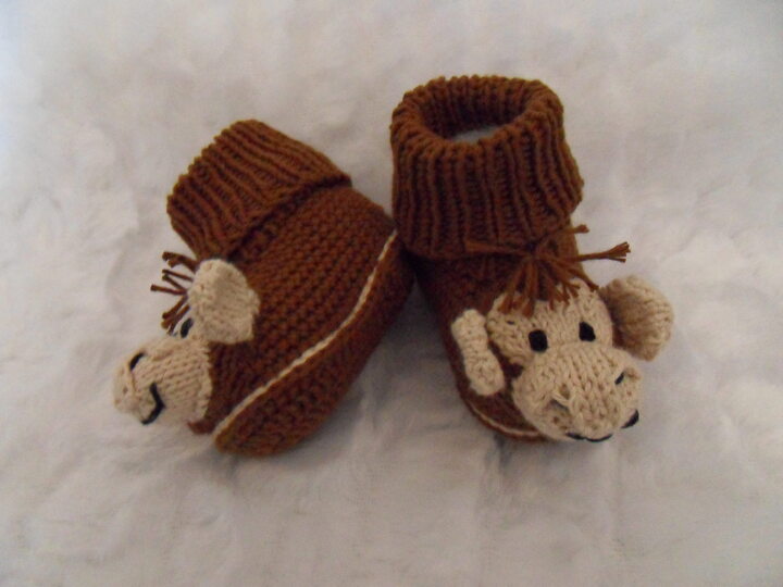 Affen Babyschühchen