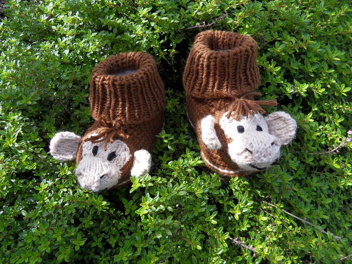 Affen Babyschühchen