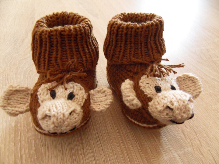 Affen Babyschühchen