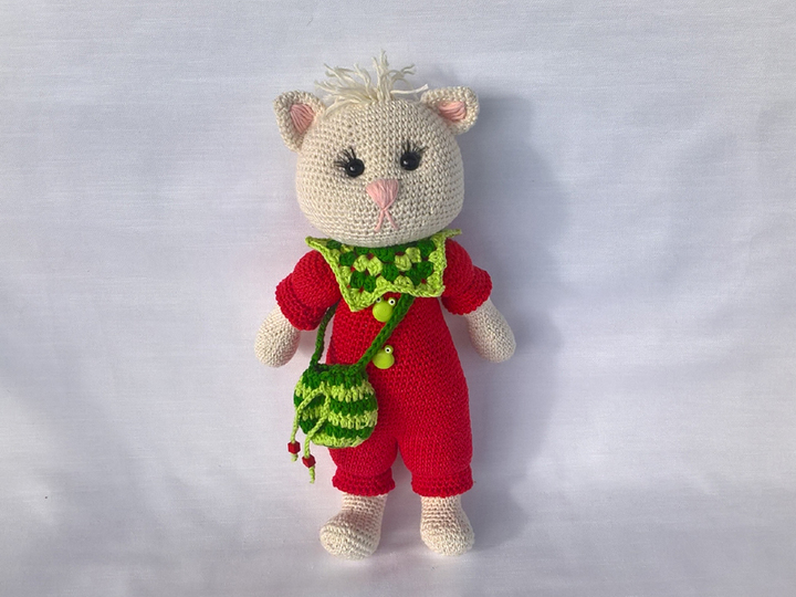 Häkelanleitung Katzenbär-Kuschelchen